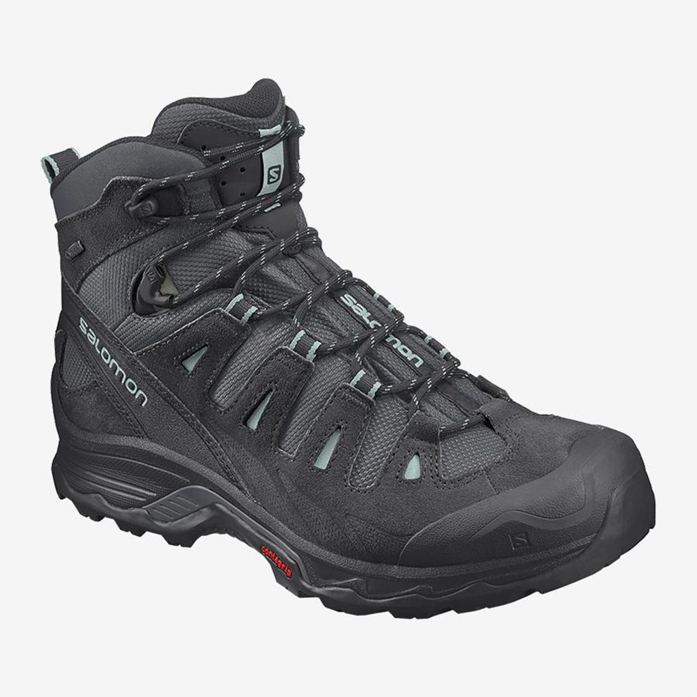 Buty Trekkingowe Damskie Salomon QUEST PRIME GTX - Czarne - Polska (604-LSZNGX)